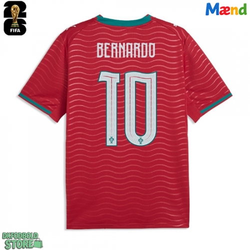 Portugal Bernardo Silva #10 Replika Hjemmebanetrøje VM 2026 Kortærmet
